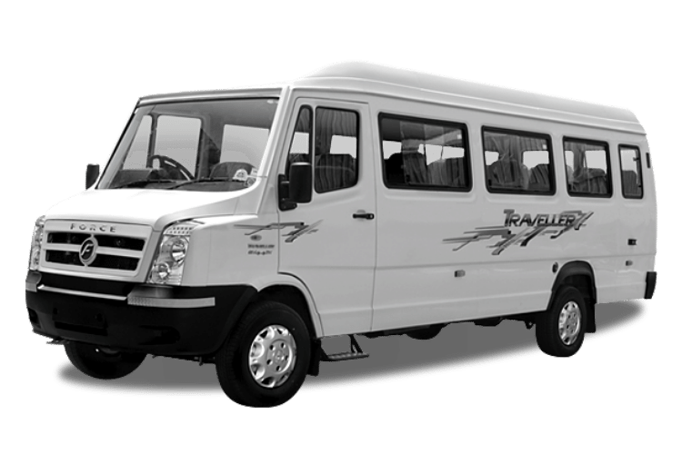 Tempo/ Force Traveller Rental between Lucknow and Jhansi at Lowest Rate